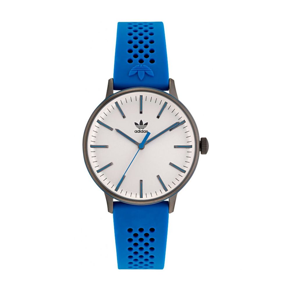 Blaue Gummiuhr
