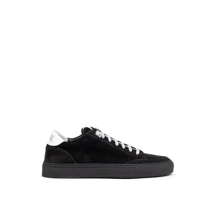 Black suede sneaker