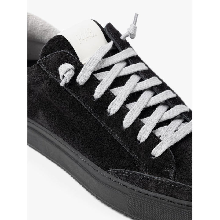 Black suede sneaker