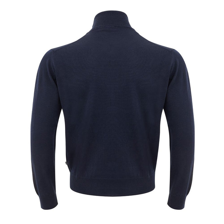 Eleganter Herrenpullover aus Wolle in italienischer Handarbeit