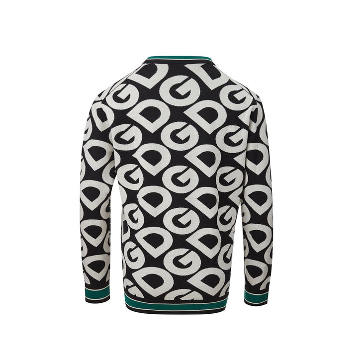 Eleganter schwarzer Baumwollpullover für anspruchsvollen Stil