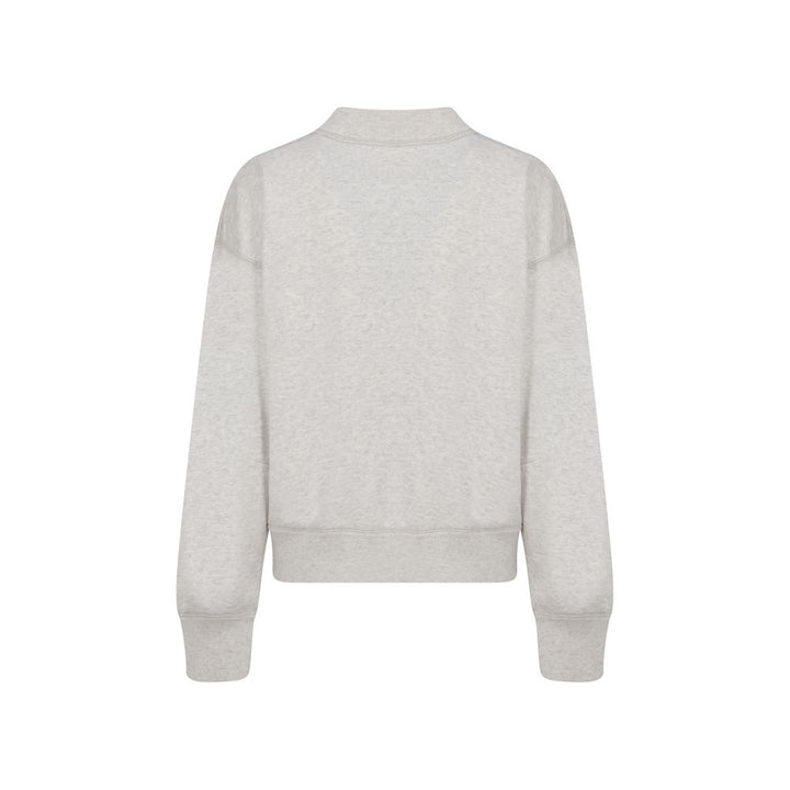Graues Polyester-Sweatshirt