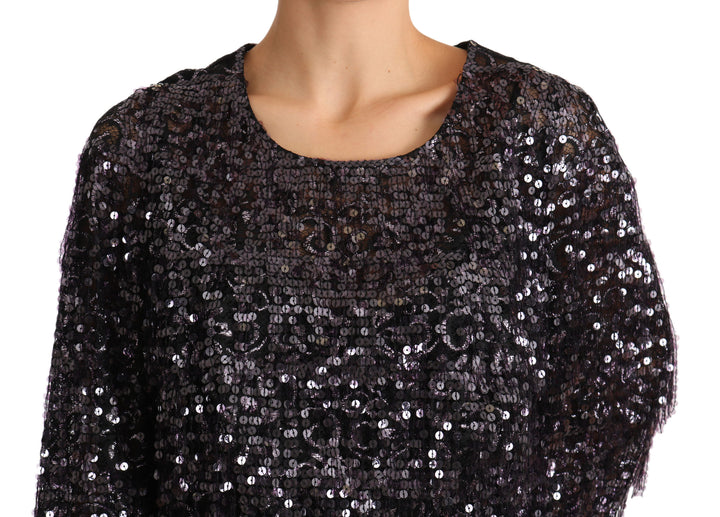 Sequined midi dress - timeless elegance