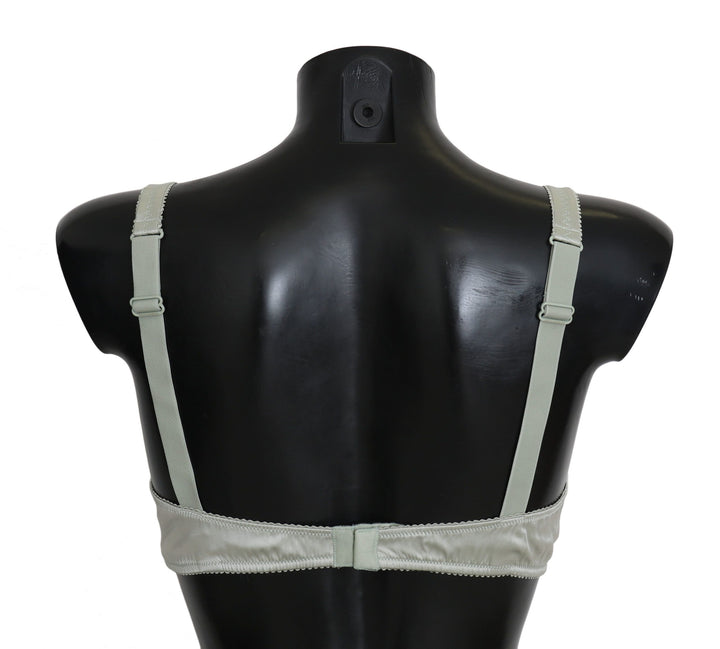 Grüner Balconcino BH Florale Spitze Unterwäsche