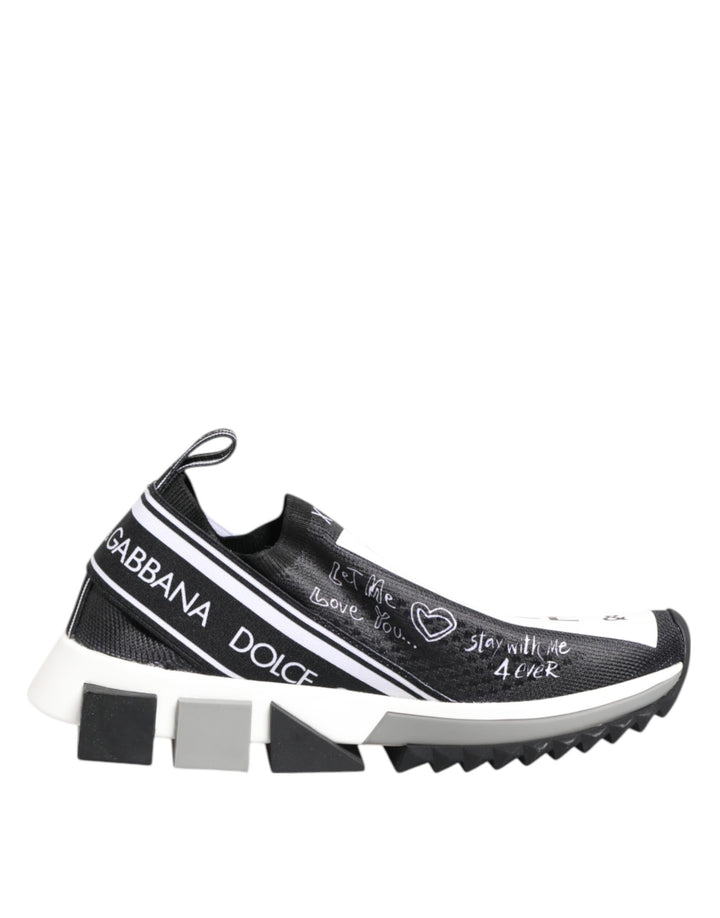 Schwarz Weiß Sorrento Low Top Sneakers Schuhe