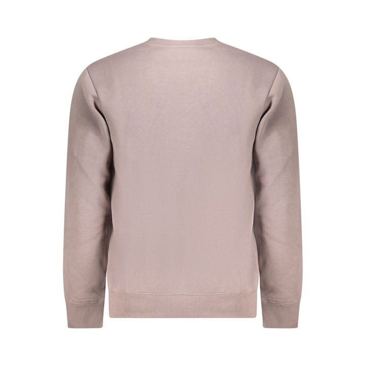 Brauner Baumwollpullover für Männer