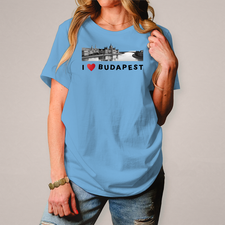 Damen T-Shirt Budapest