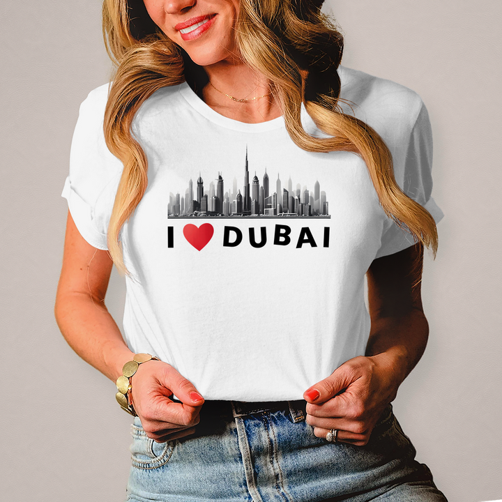 Damen T-Shirt Dubai