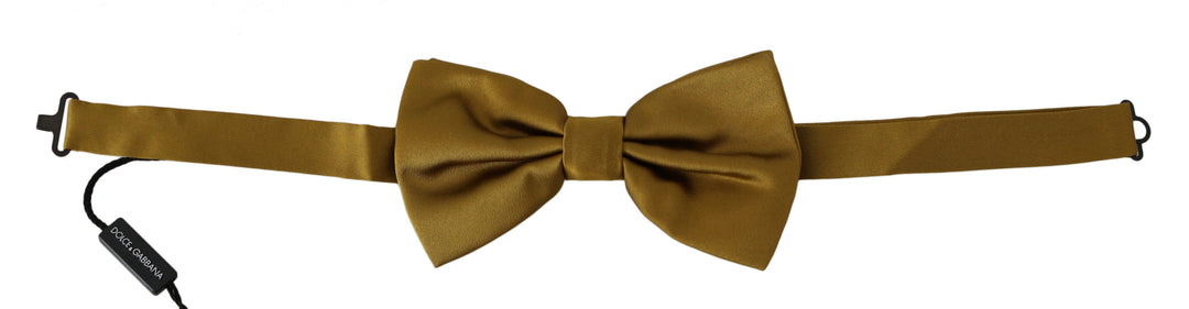 Elegante senffarbene Seidenfliege