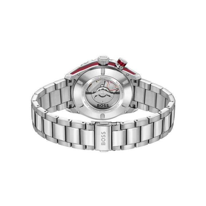 Graue Edelstahl-Dresswatch