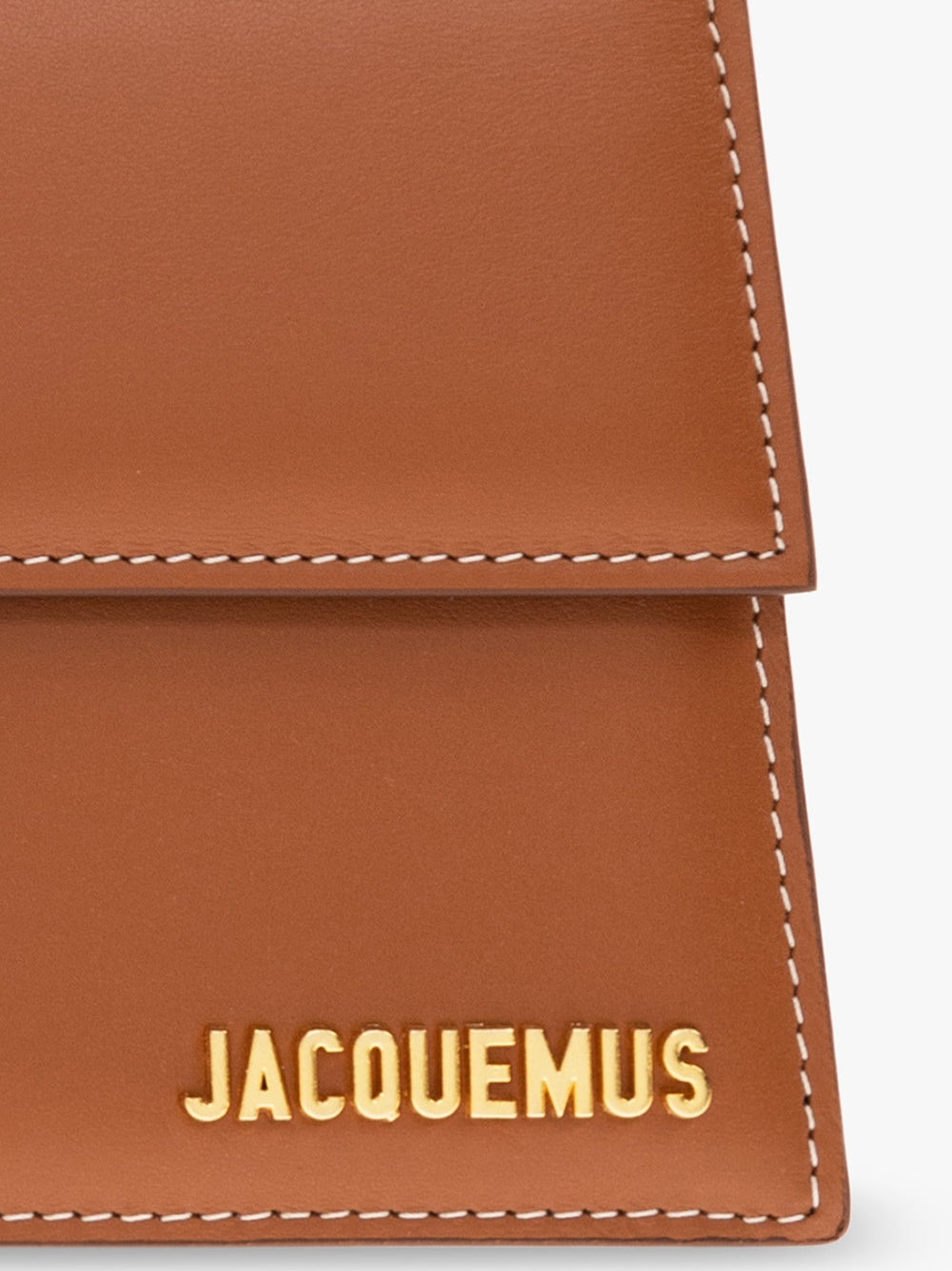 Hellbraune Lederhandtasche Le Grand Bambino