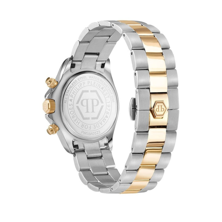 Armbanduhr aus Edelstahl in Gold