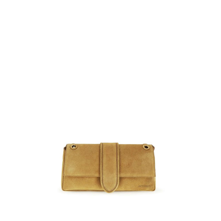 Beige Kalbsleder Bos Taurus Schultertasche