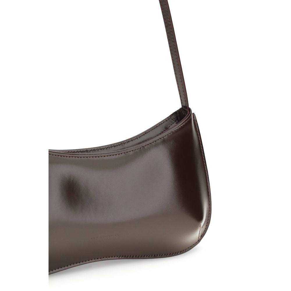 Braune Kalbsleder Bos Taurus Schultertasche