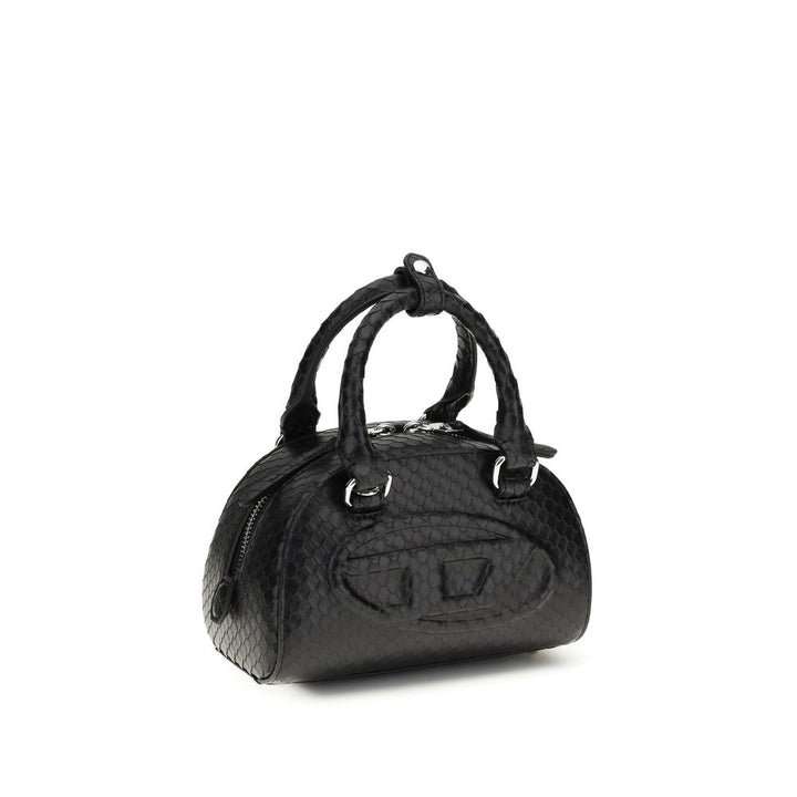 Schwarze Kalbsleder Bos Taurus Handtasche