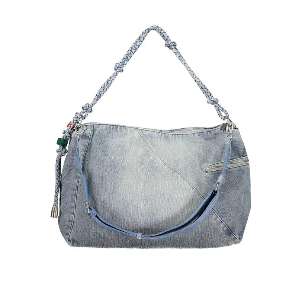 Azzurro Baumwoll-Damen-Tasche