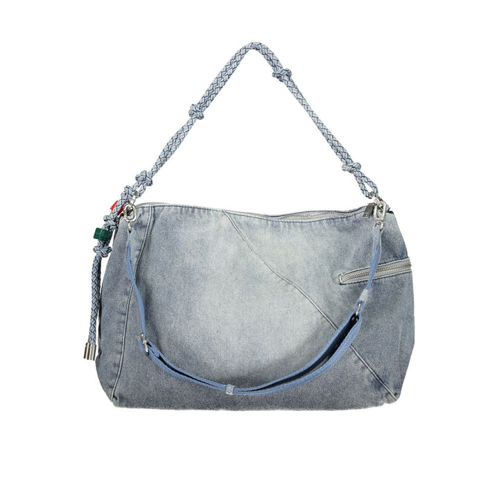 Azzurro Baumwoll-Damen-Tasche