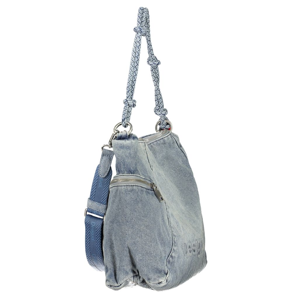 Azzurro Baumwoll-Damen-Tasche