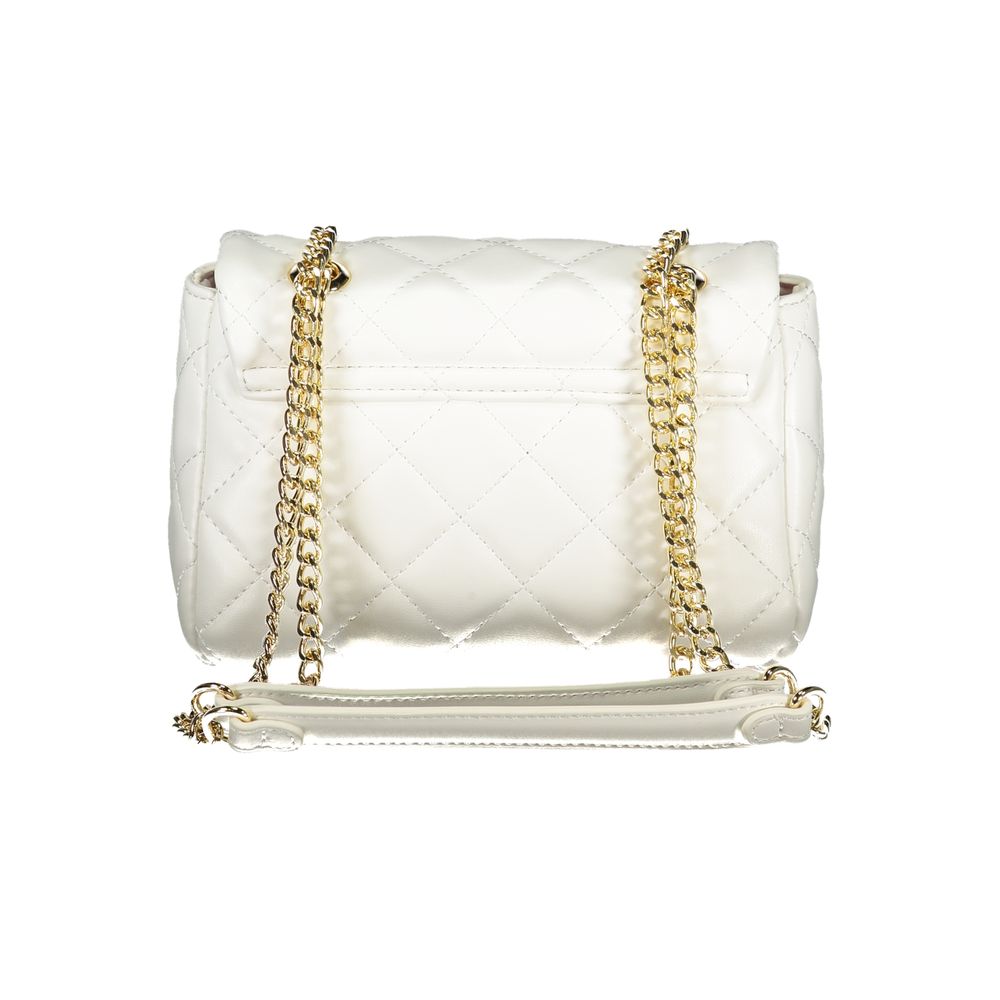 Bianco Polyurethan Schultertasche für Damen