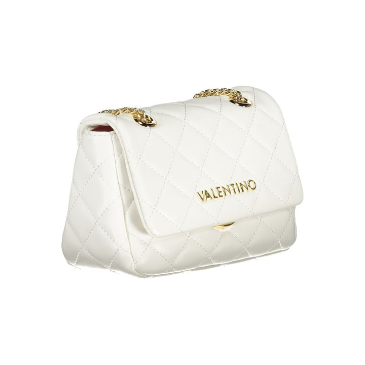 Bianco Polyurethan Schultertasche für Damen