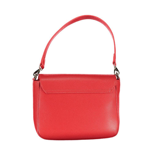 Damenhandtasche aus rotem Polyurethan