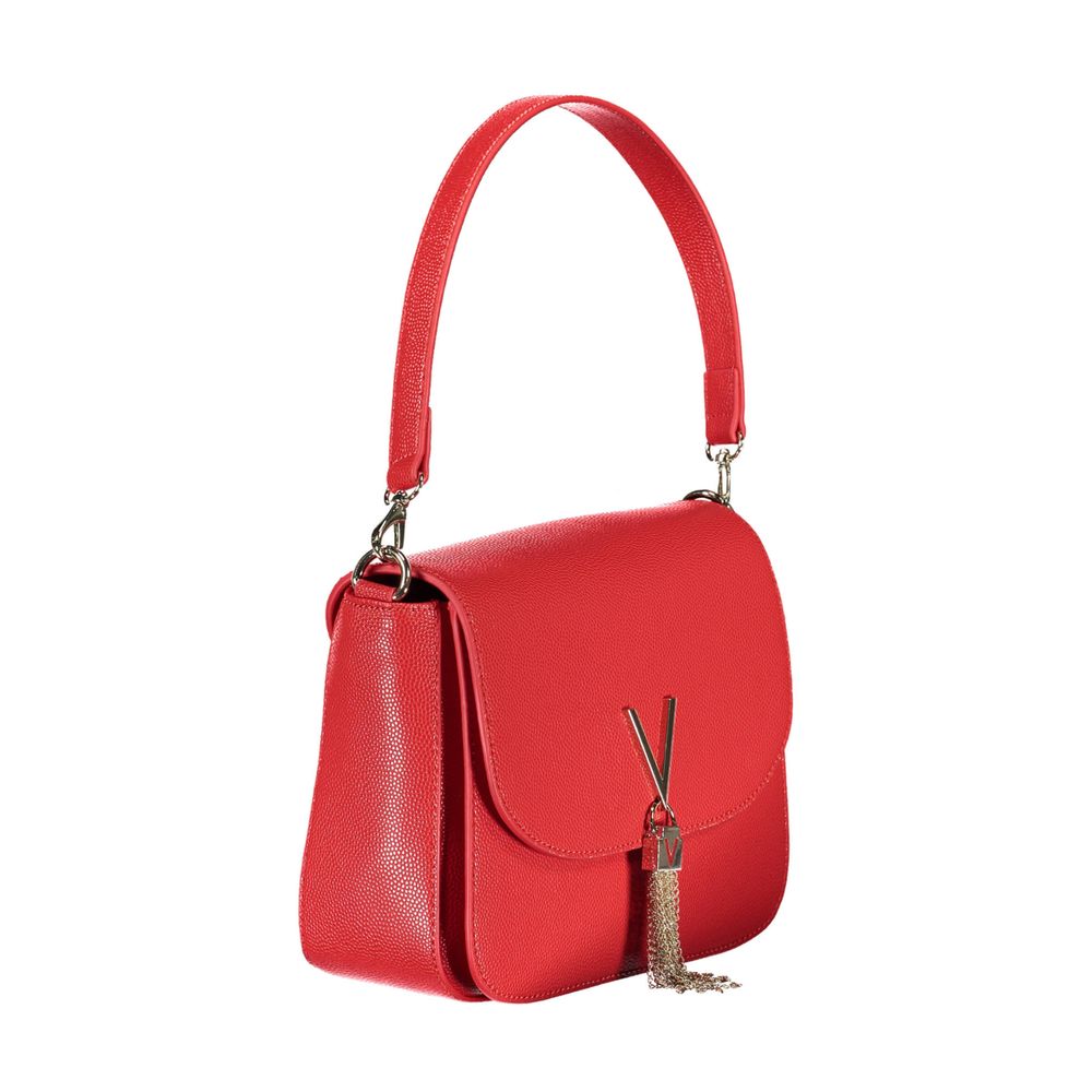 Damenhandtasche aus rotem Polyurethan