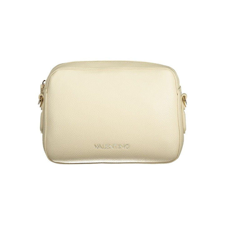 Beige Polyurethan Damentasche