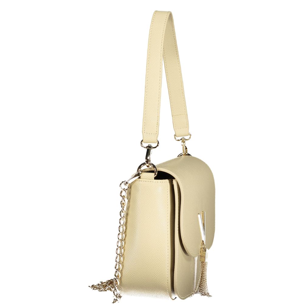 Beige Polyethylene Handbag