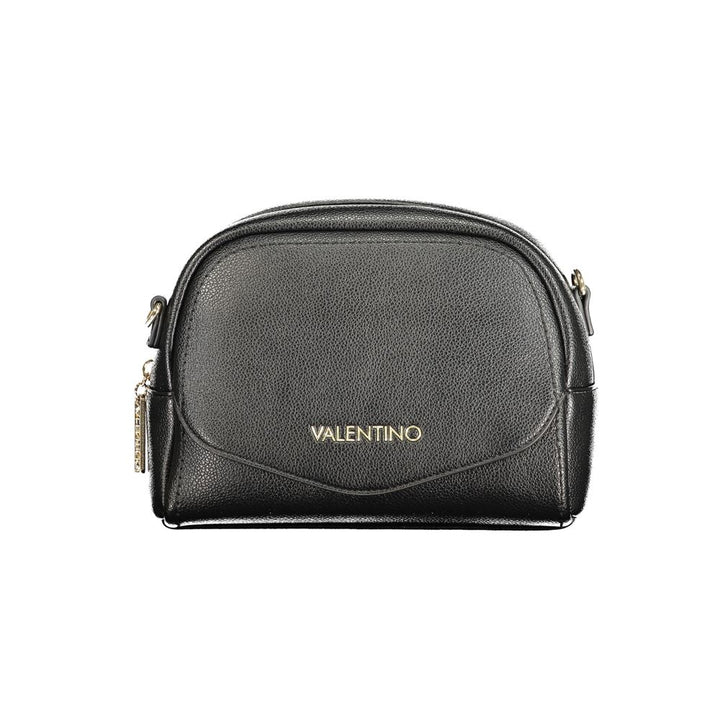 Schwarze Damen-Tasche aus Polyurethan