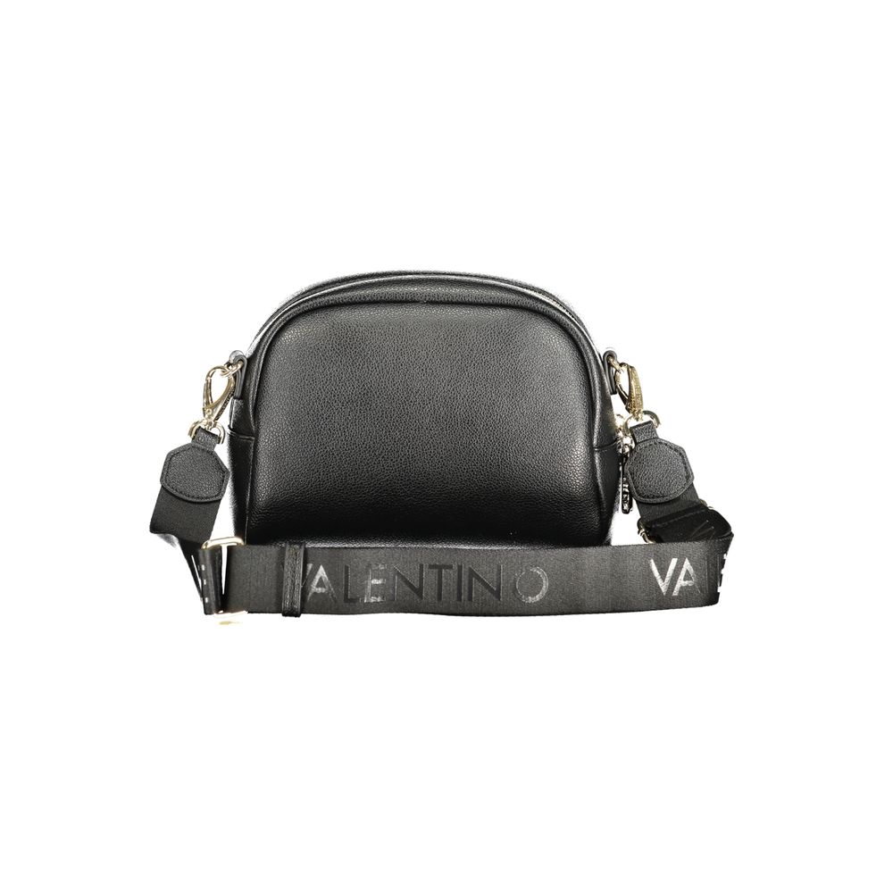 Schwarze Damen-Tasche aus Polyurethan