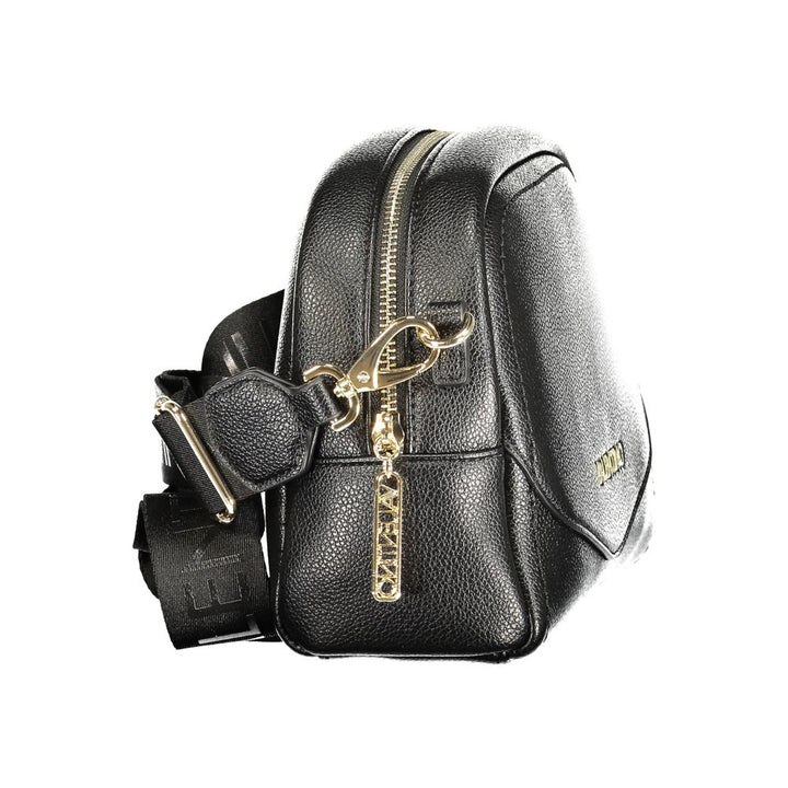 Schwarze Damen-Tasche aus Polyurethan