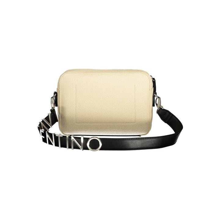 Beige Polyurethan Damentasche