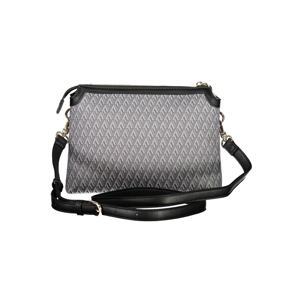 Schwarze Handtasche aus Polyethylen