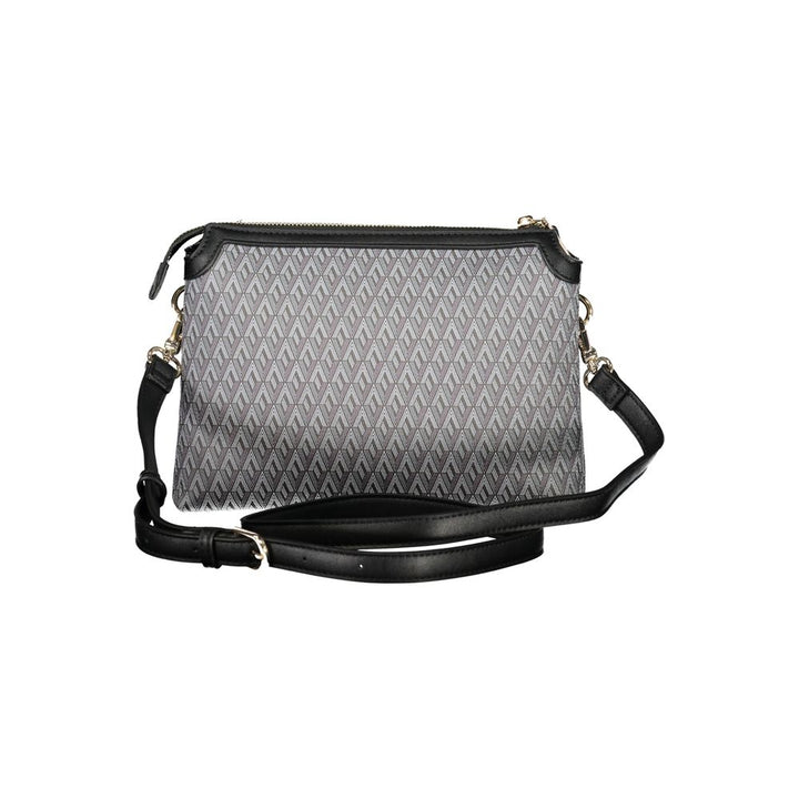 Schwarze Handtasche aus Polyethylen