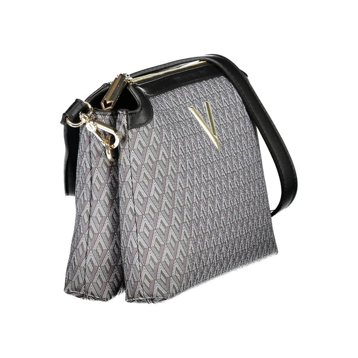 Schwarze Handtasche aus Polyethylen