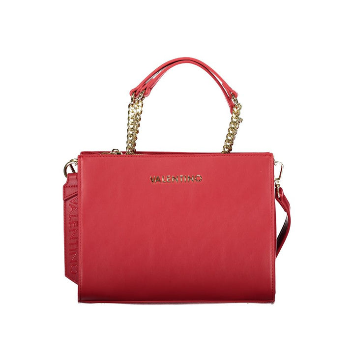Rote Handtasche aus Polyethylen