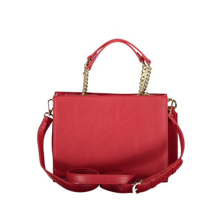 Rote Handtasche aus Polyethylen