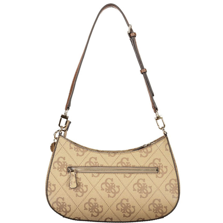Beige Polyurethane Damen-Tasche