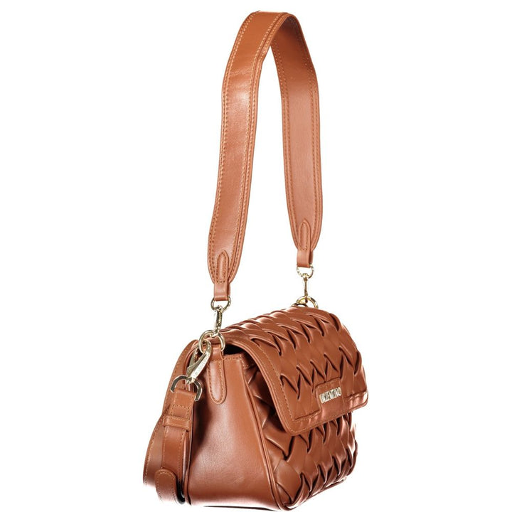 Braune Handtasche mit abnehmbarem Schultergurt