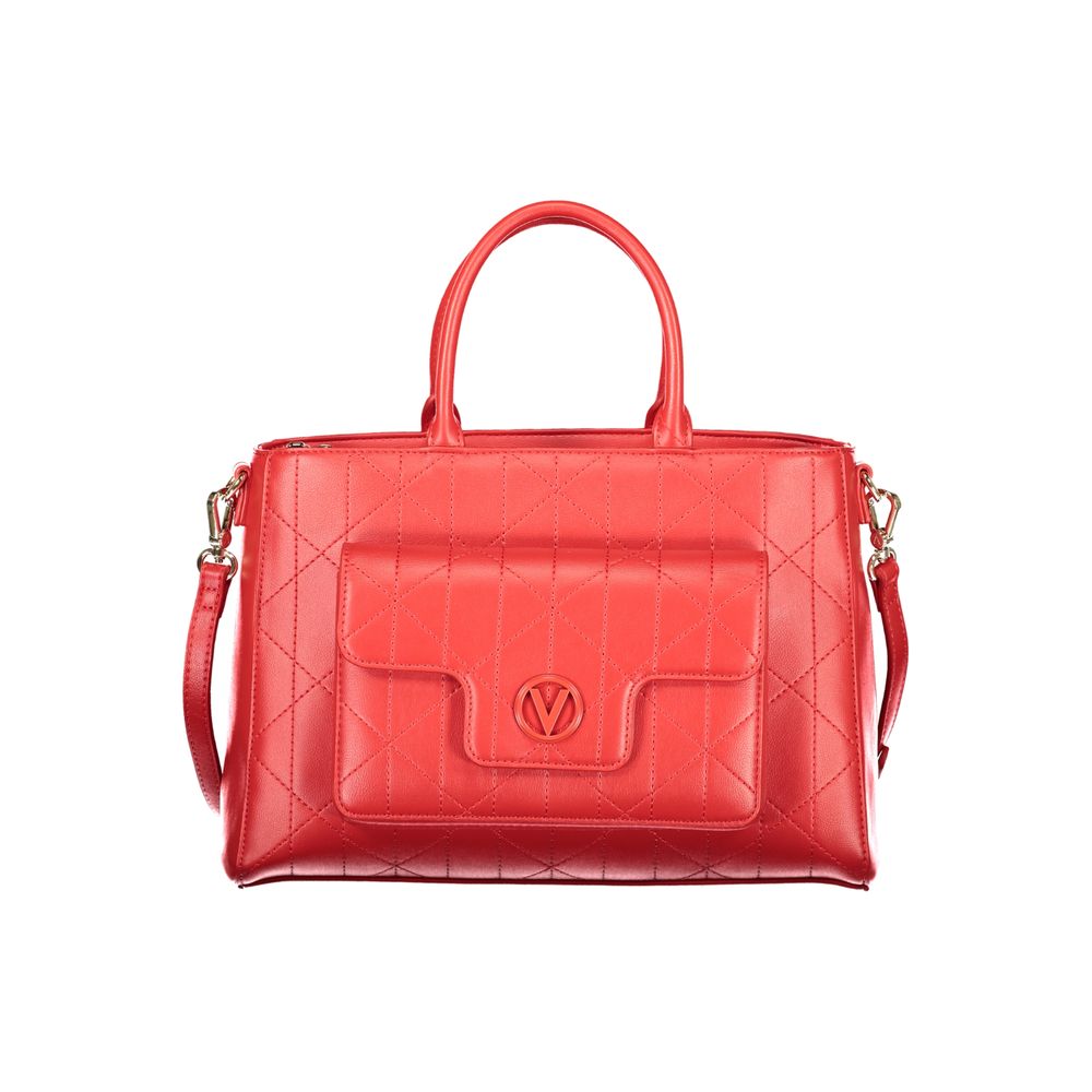 Rosso Polyurethan Handtasche