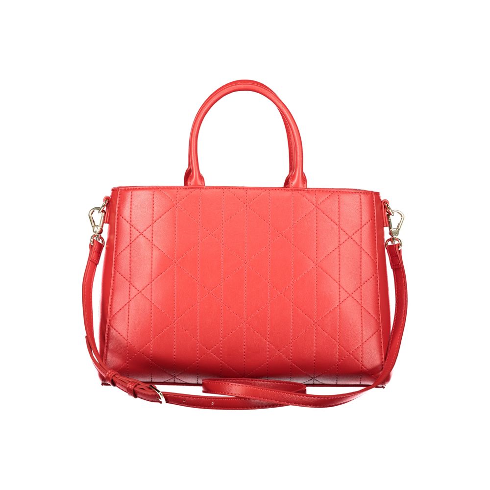 Rosso Polyurethan Handtasche