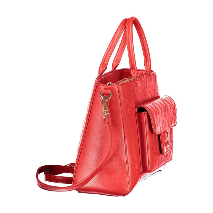 Rosso Polyurethan Handtasche