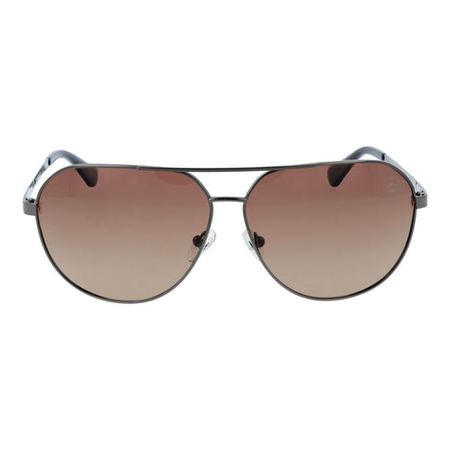 Graue Sonnenbrille aus Metall
