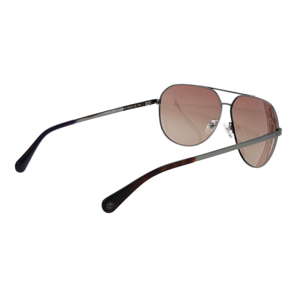Graue Sonnenbrille aus Metall