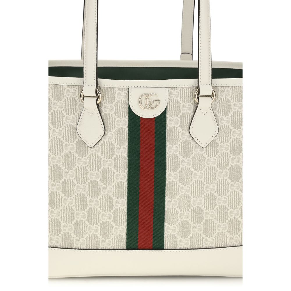 Weiße Baumwoll-Handtasche