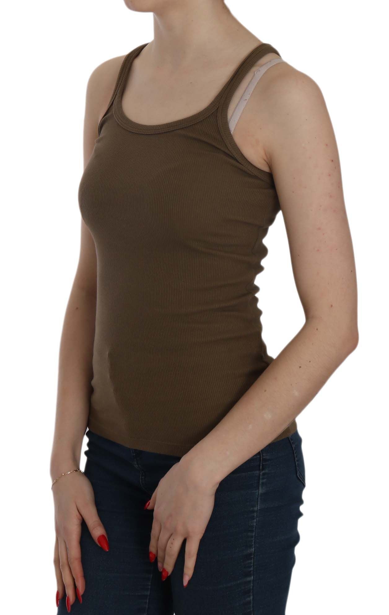 Elegant sleeveless spaghetti strap blouse