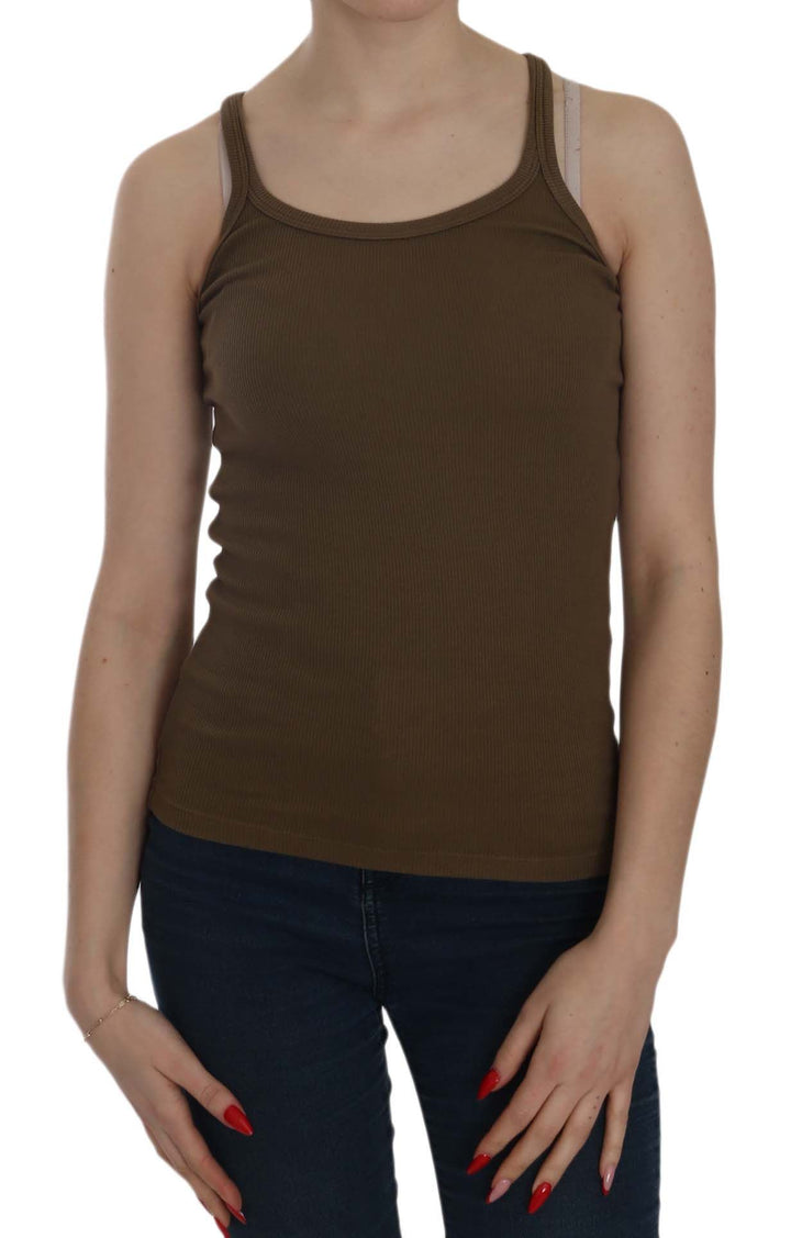Elegante ärmellose Spaghetti-Träger-Bluse