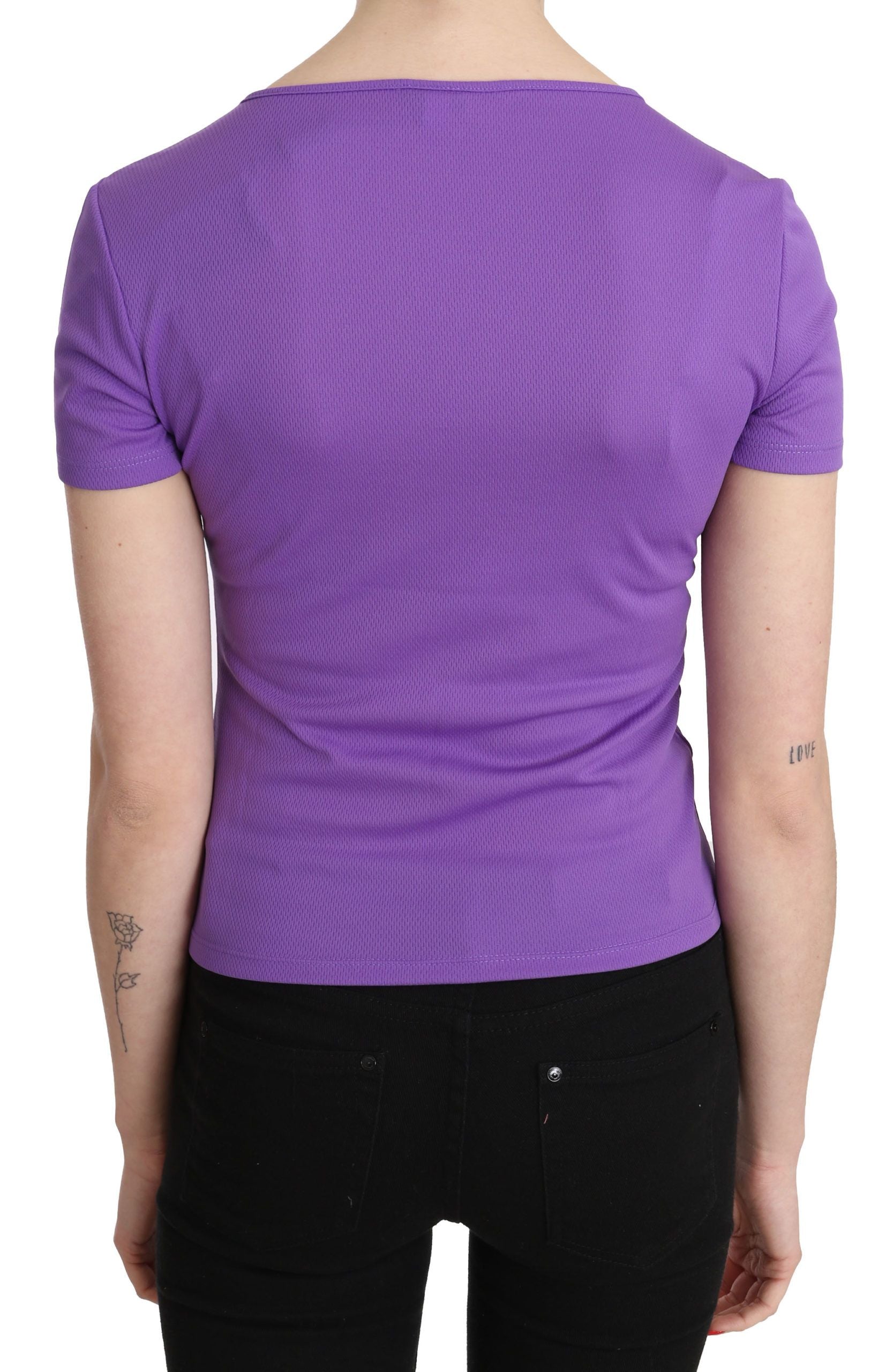 Chic purple casual top for every day