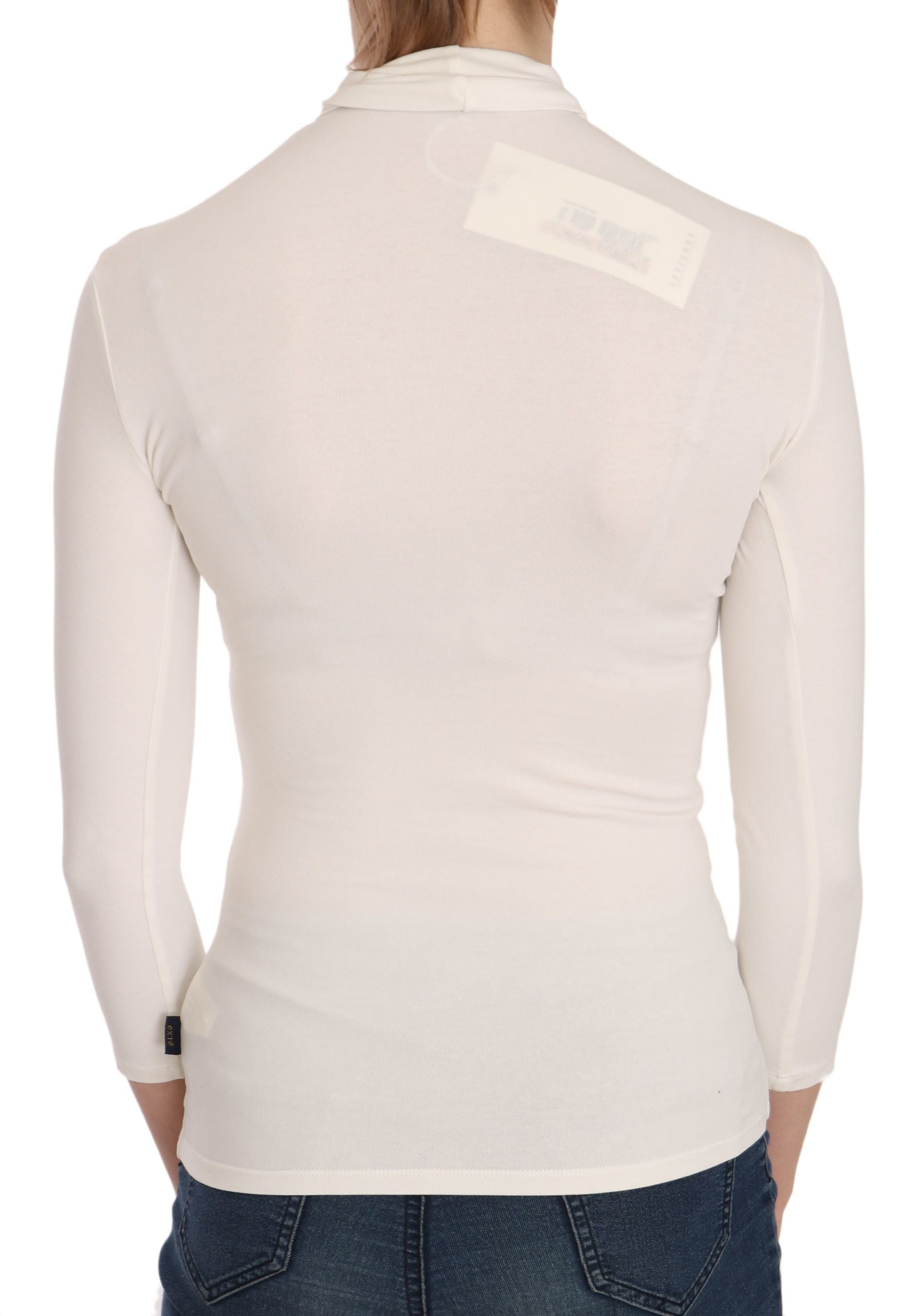 Rundhalsausschnitt It Is Not A Frame Up! Bluse mit Druck