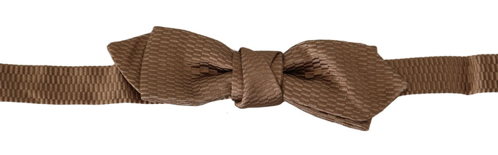 Elegante Braun-Gold-Fliege